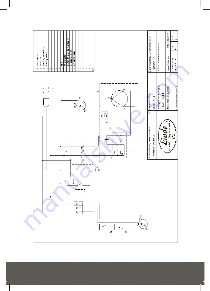 LINDR KCH 01584 Instruction Manual Download Page 33