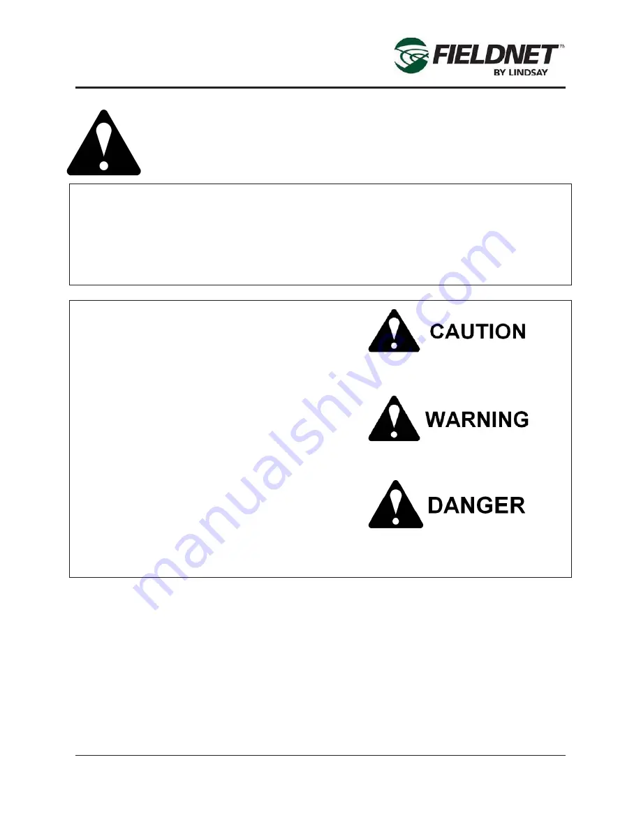 Lindsay FIRLDNET GSM CELLULAR RTU Installation Manual Download Page 5