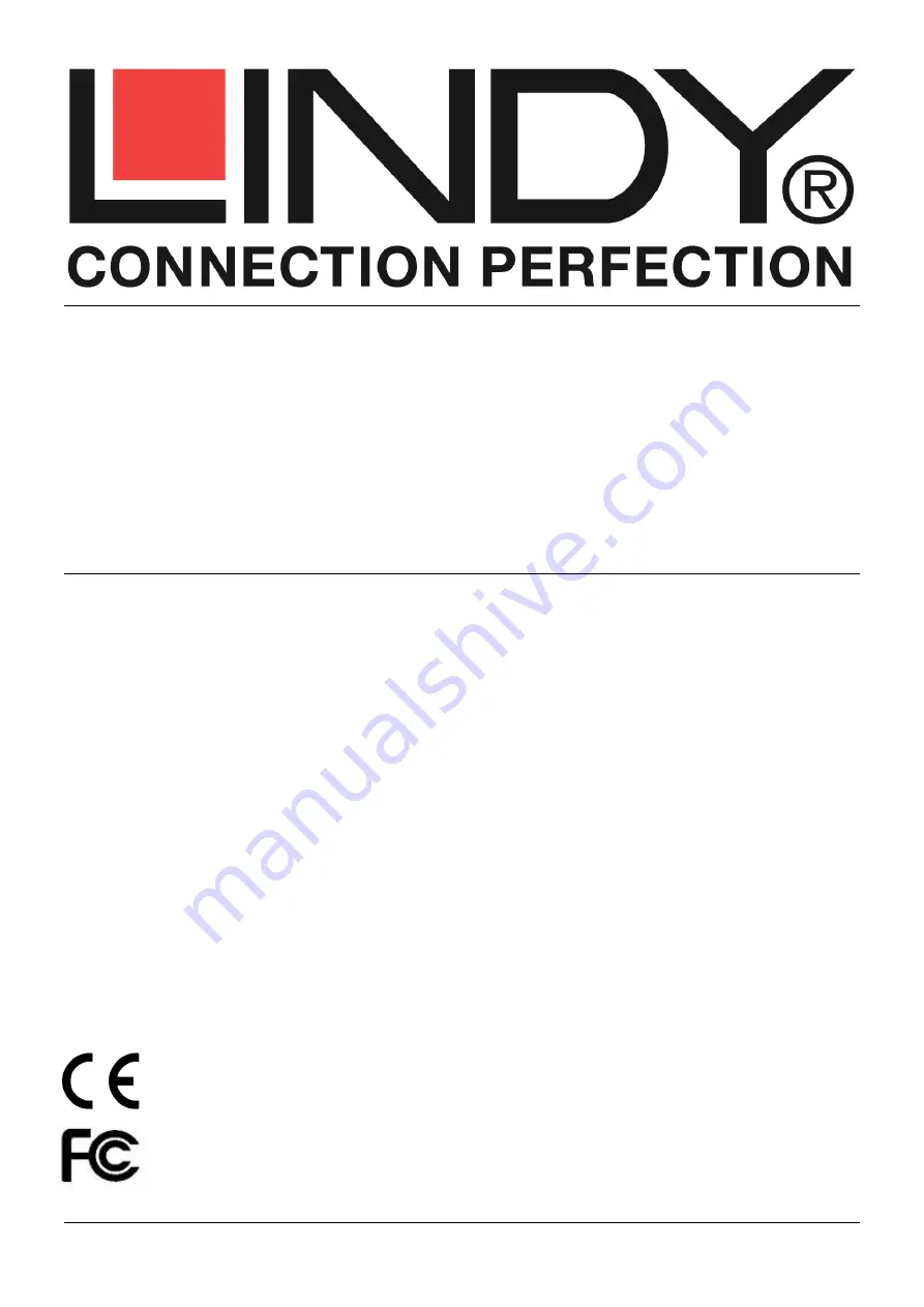 Lindy 32328 Quick Installation Manual Download Page 1