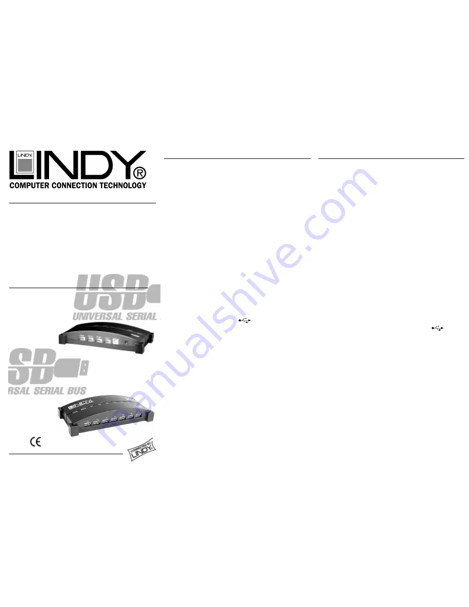 Lindy 32890 Installation And Use Download Page 1