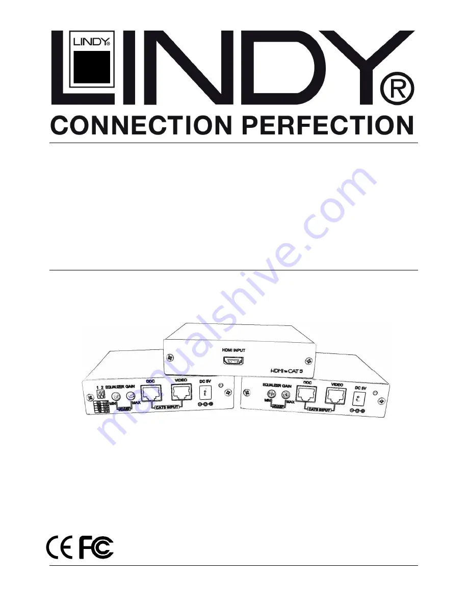 Lindy 38021 Скачать руководство пользователя страница 1