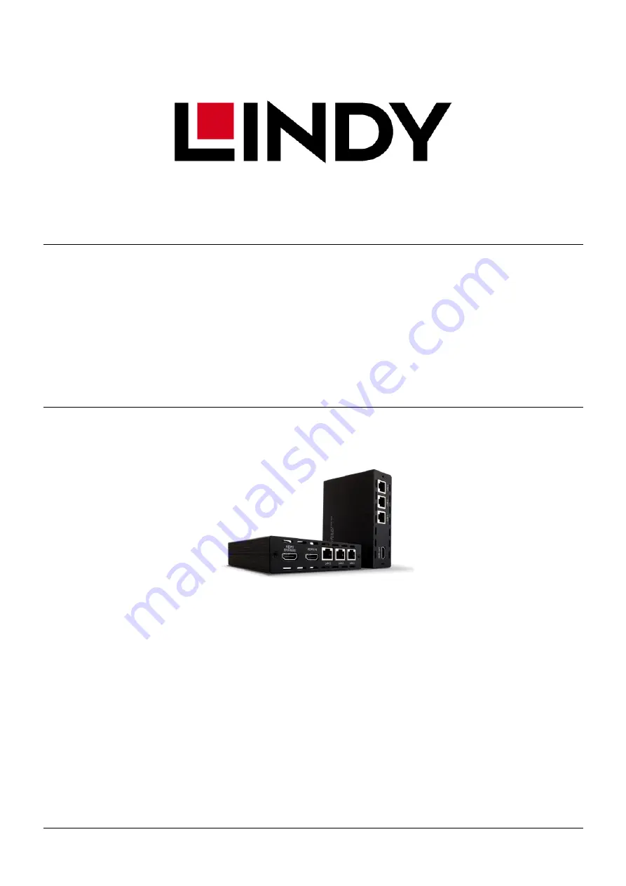 Lindy 38115 User Manual Download Page 1