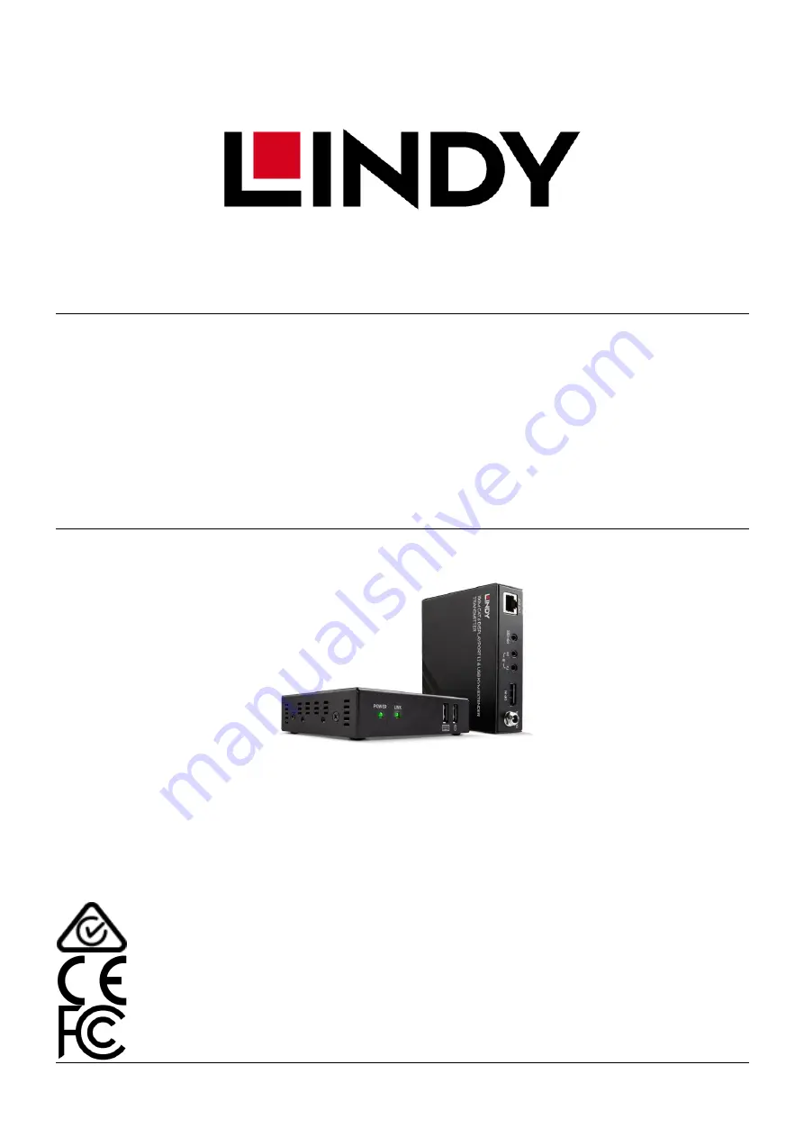 Lindy 39375 User Manual Download Page 1