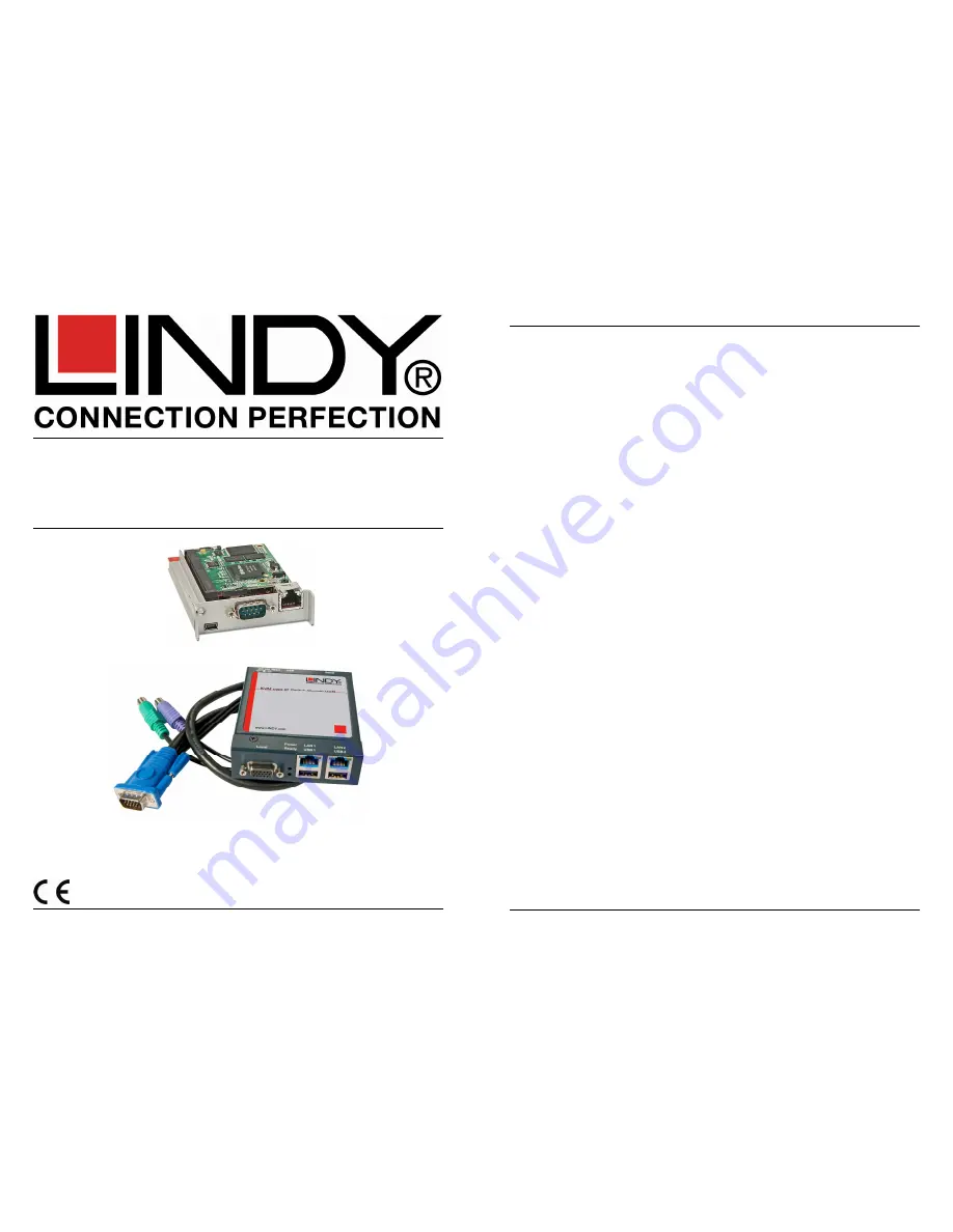 Lindy 39414 User Manual Download Page 1