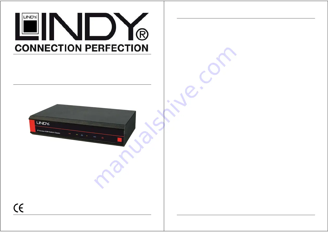 Lindy 39415 User Manual Download Page 1