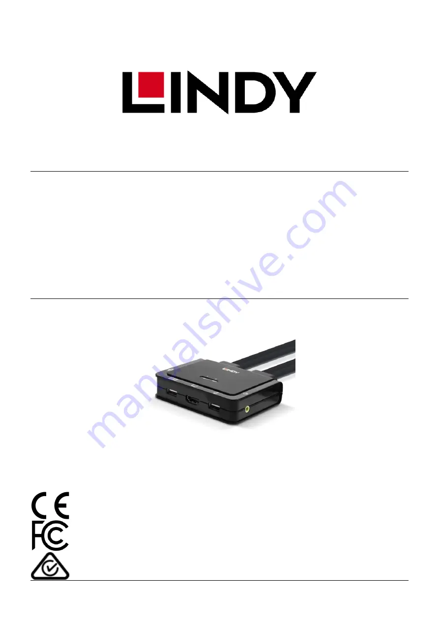 Lindy 42347 User Manual Download Page 1