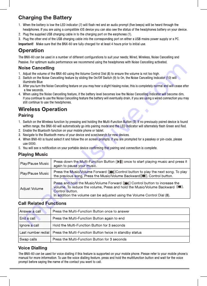 Lindy BNX-60 Manual Download Page 3