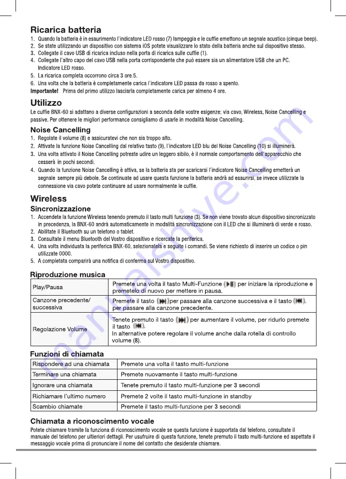 Lindy BNX-60 Manual Download Page 9