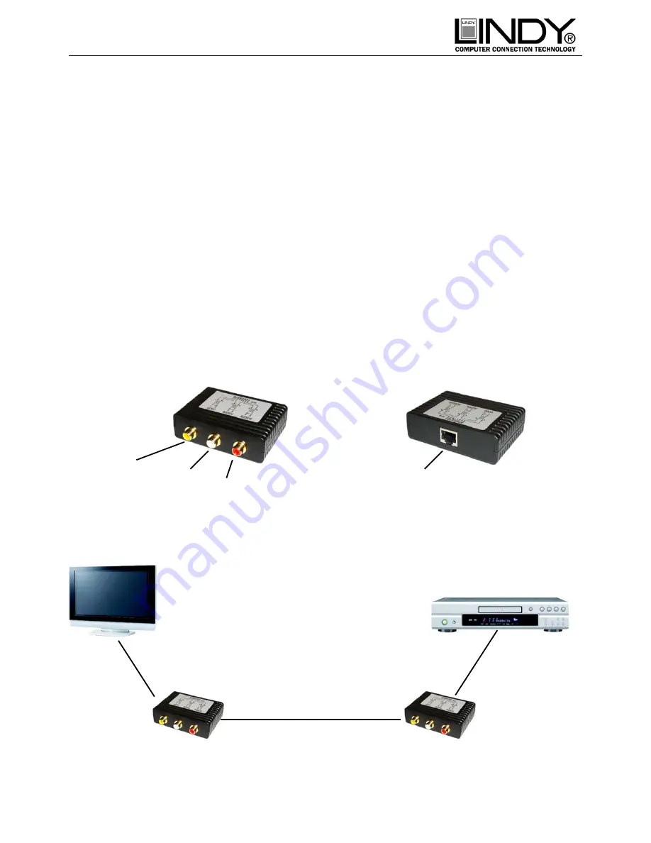 Lindy CAT5E/6 Скачать руководство пользователя страница 1