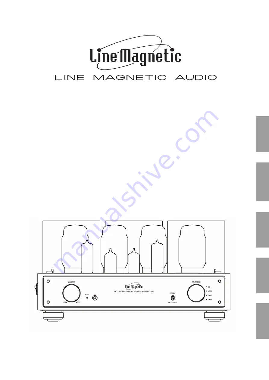 Line Magnetic LM-216IA Скачать руководство пользователя страница 1