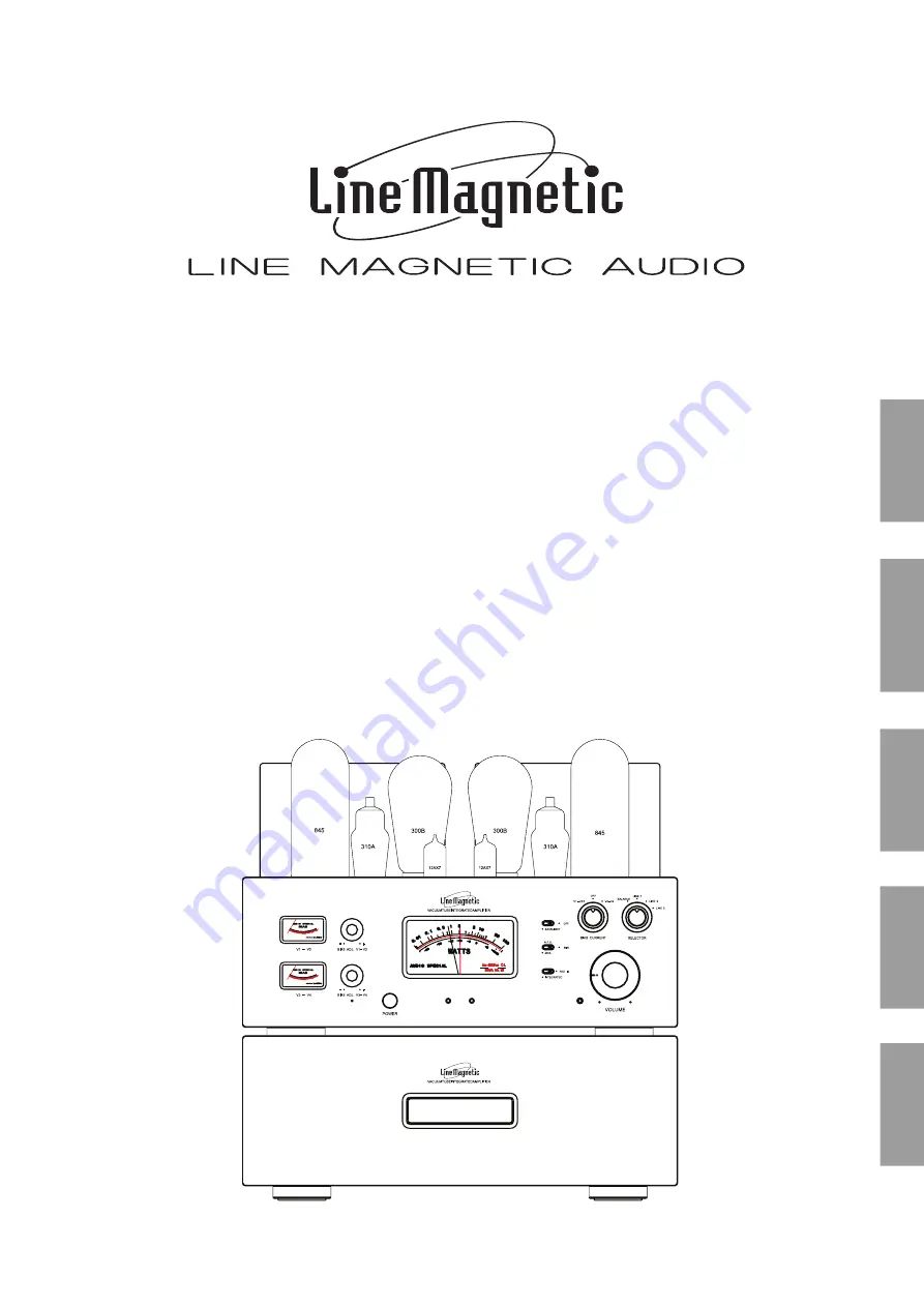 Line Magnetic LM-845 PREMIUM Скачать руководство пользователя страница 1