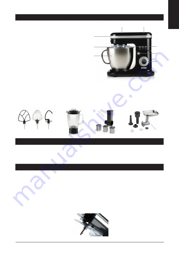 Linea 2000 DOMO DO1023KR Instruction Booklet Download Page 5