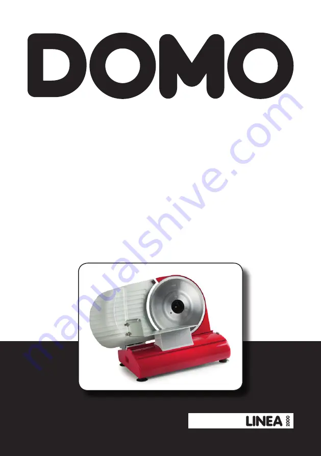 Linea 2000 DOMO DO522S Instruction Booklet Download Page 1