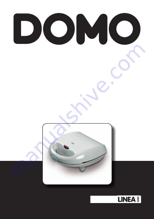 Linea 2000 DOMO DO9041C Instruction Booklet Download Page 1