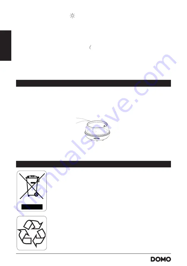 Linea 2000 DOMO DO9216AV Instruction Booklet Download Page 10