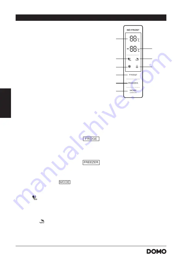 Linea 2000 DOMO DO987BFK Instruction Booklet Download Page 54