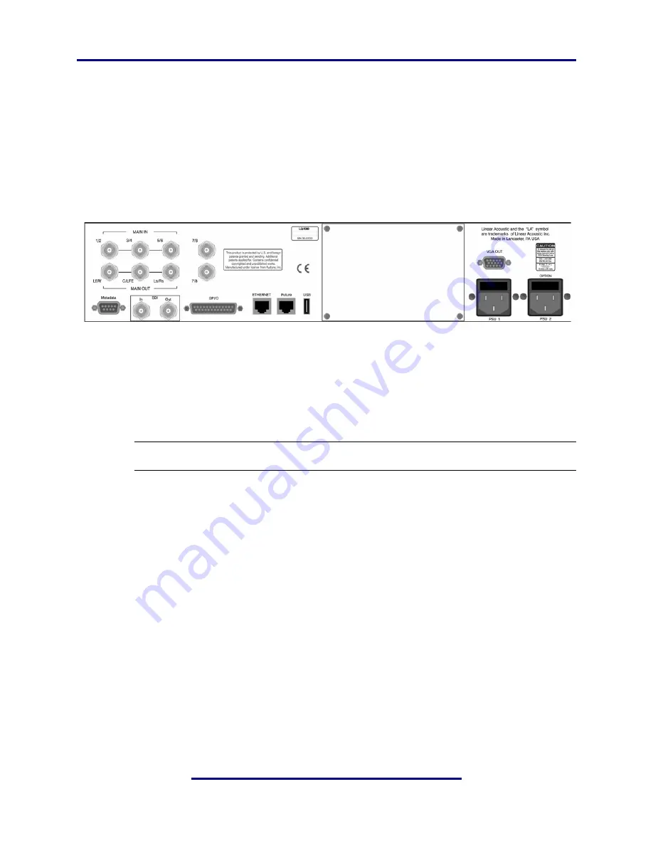 Linear Acoustic LQ-1000 User Manual Download Page 14