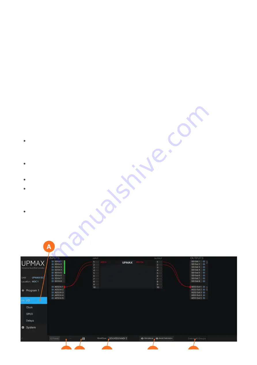 Linear Acoustic UPMAX ISC Manual Download Page 18