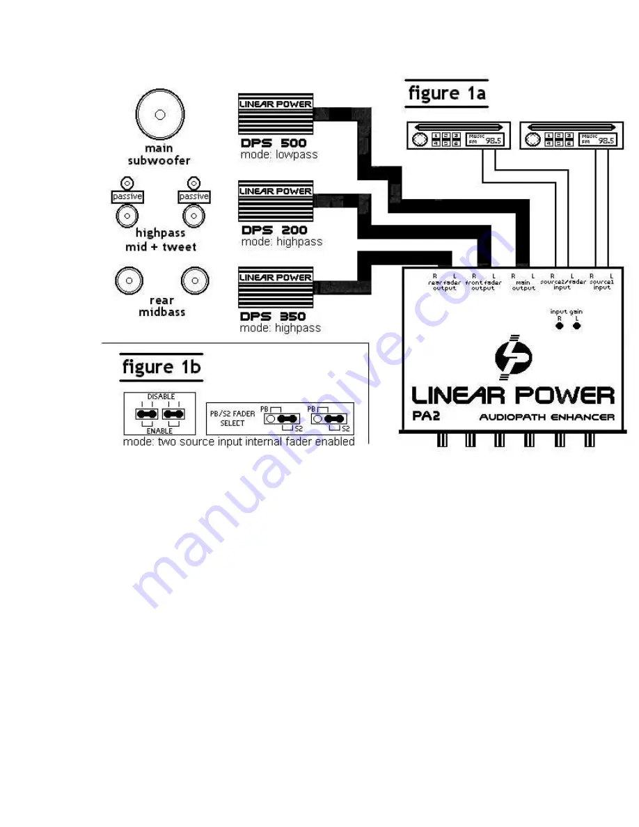 Linear Power PA-2 AudioPath Enhancer Скачать руководство пользователя страница 3