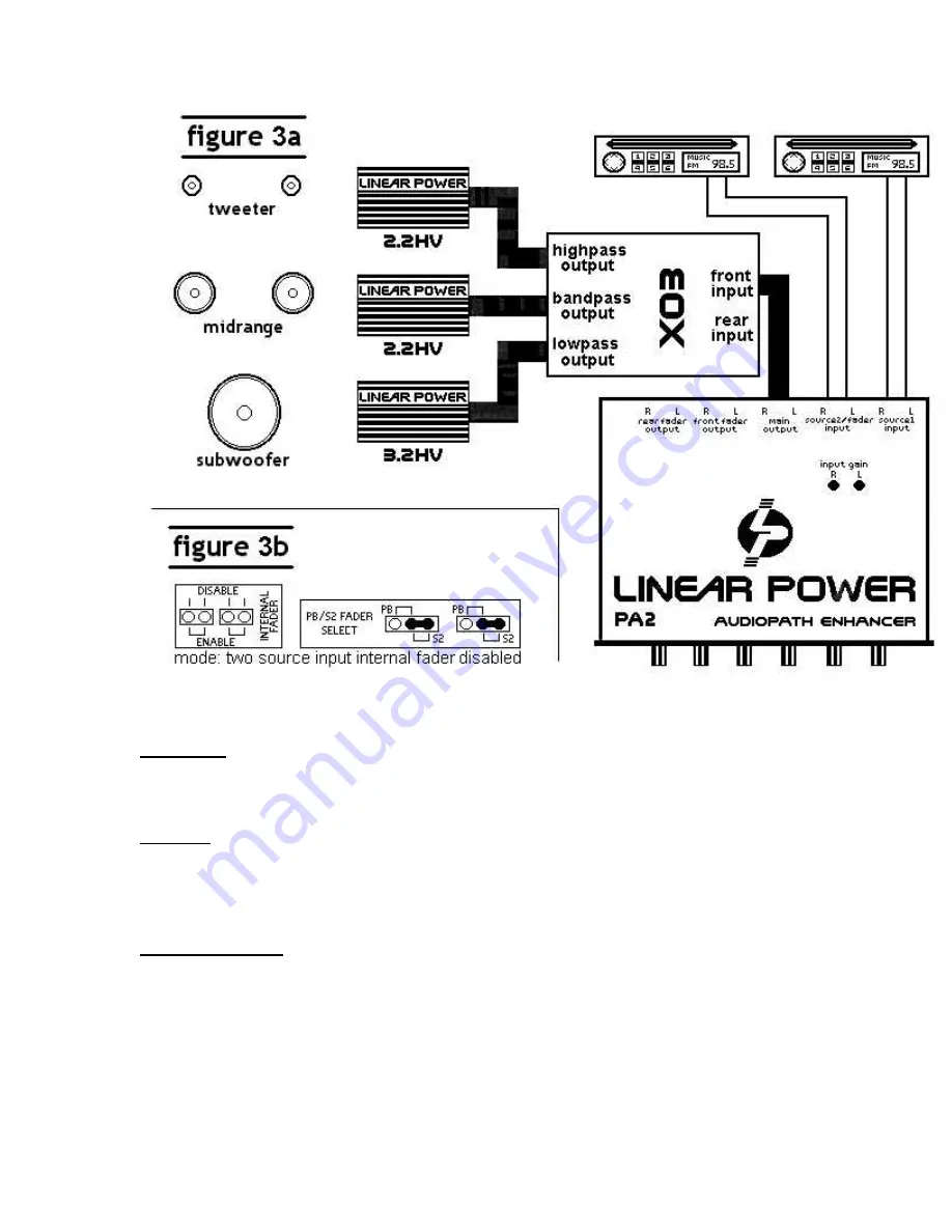 Linear Power PA-2 AudioPath Enhancer Скачать руководство пользователя страница 5