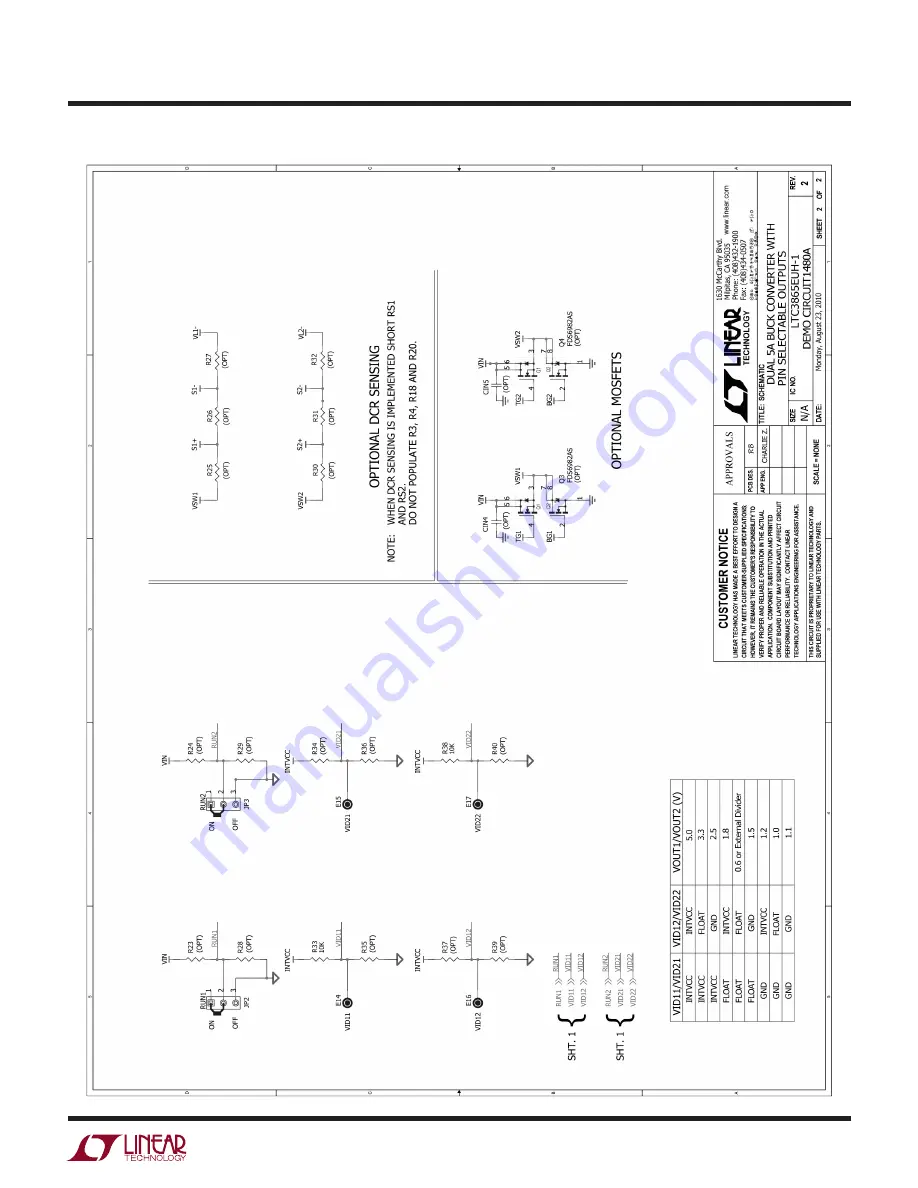 Linear Technology DC1480A Скачать руководство пользователя страница 7