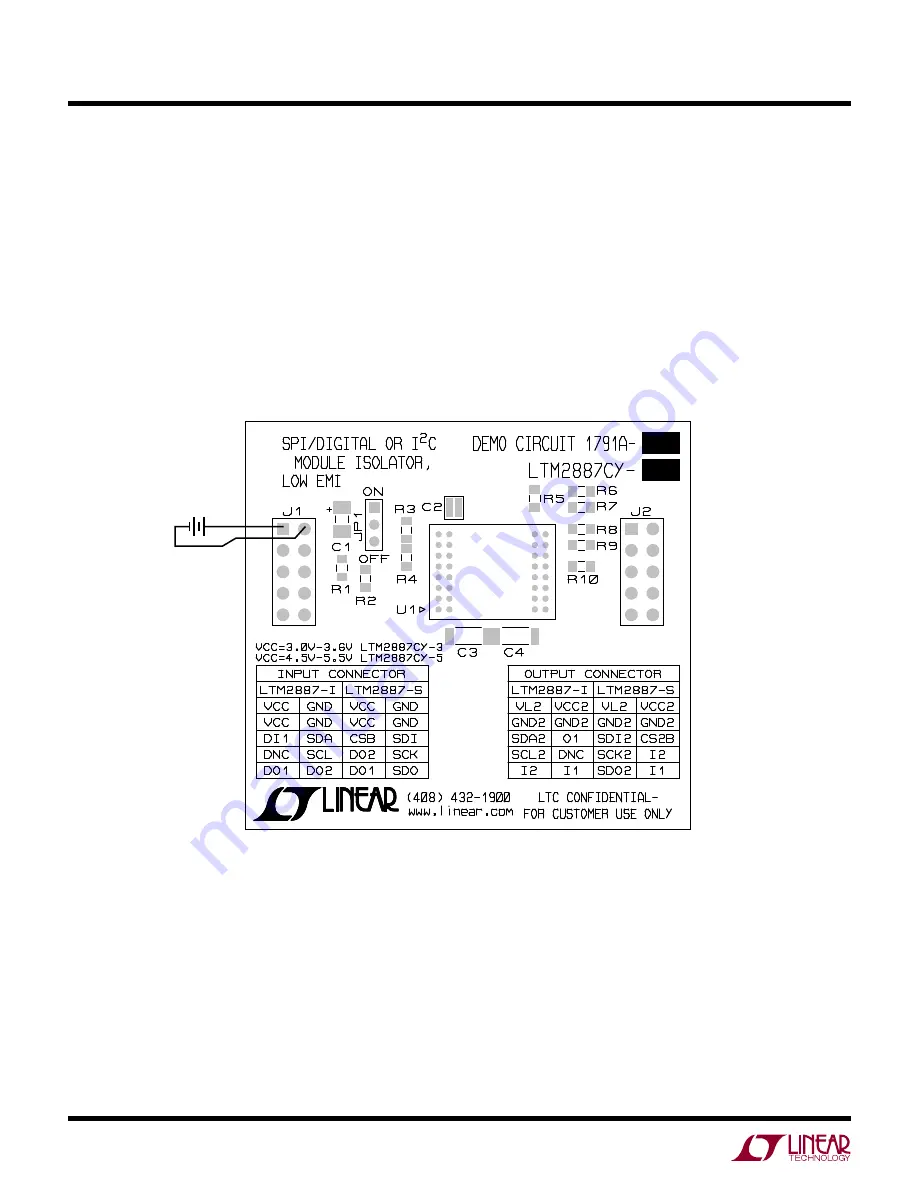 Linear Technology DC1791A Demo Manual Download Page 4