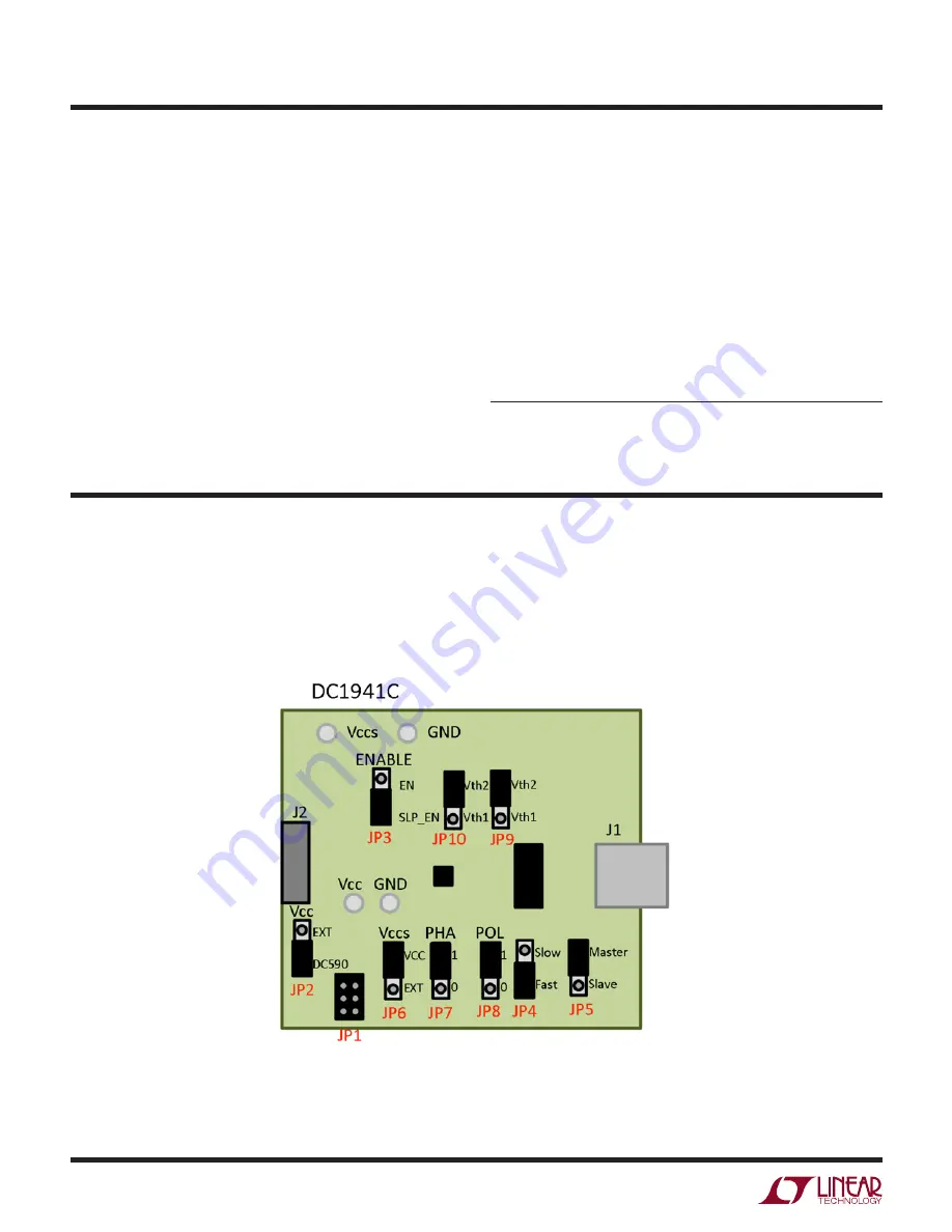 Linear Technology DC1941C Demo Manual Download Page 2