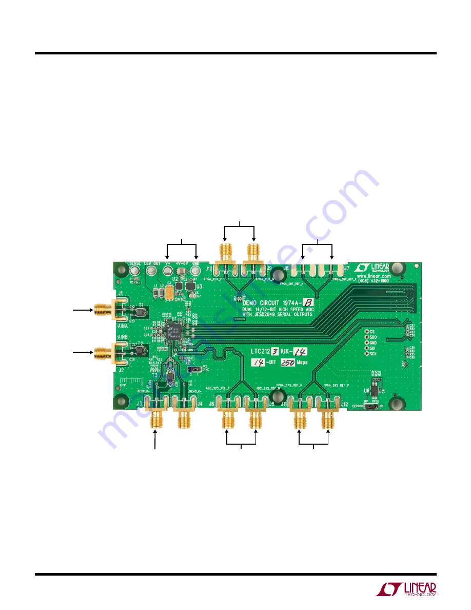 Linear Technology DC1974 Series Скачать руководство пользователя страница 2