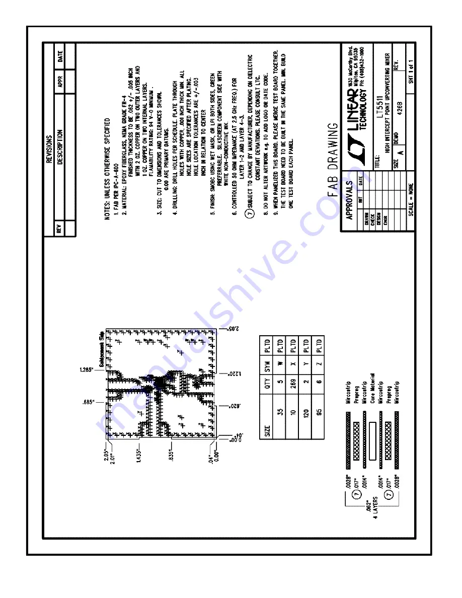 Linear Technology DC426B Скачать руководство пользователя страница 9