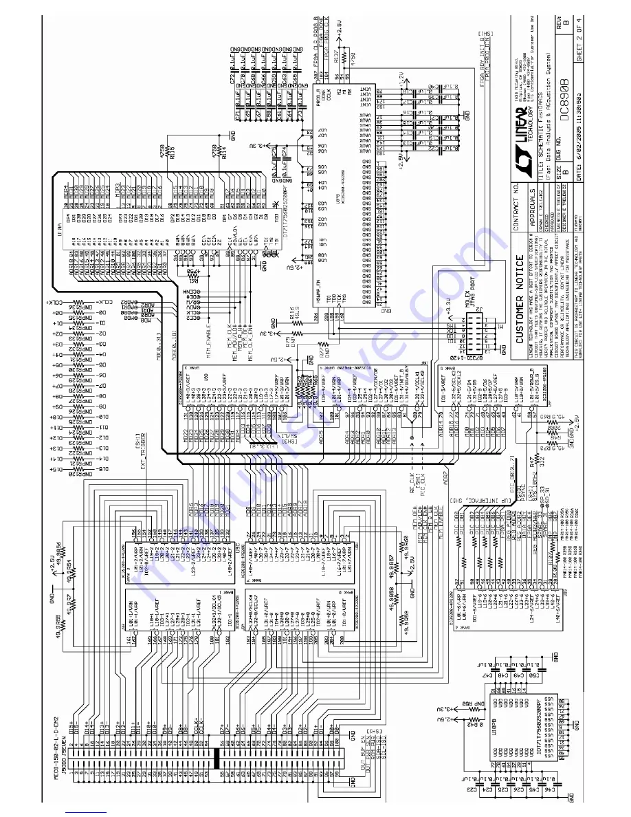 Linear Technology DC890B Скачать руководство пользователя страница 7