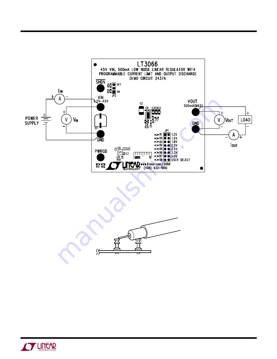 Linear Technology LT3066 Demo Manual Download Page 3