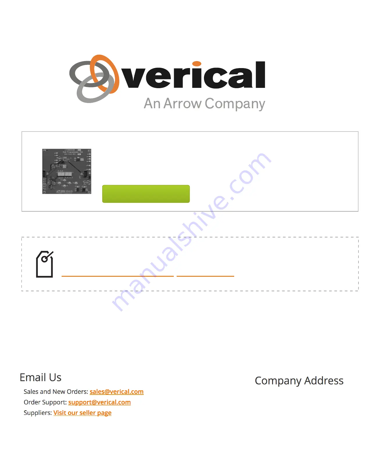 Linear Technology LTC6912-1 Quick Start Manual Download Page 1