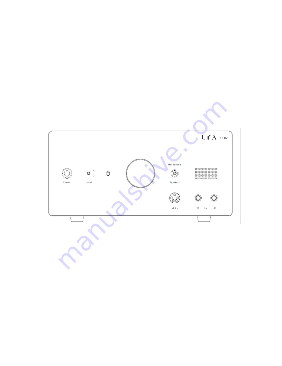 Linear Tube Audio Z10e Скачать руководство пользователя страница 1