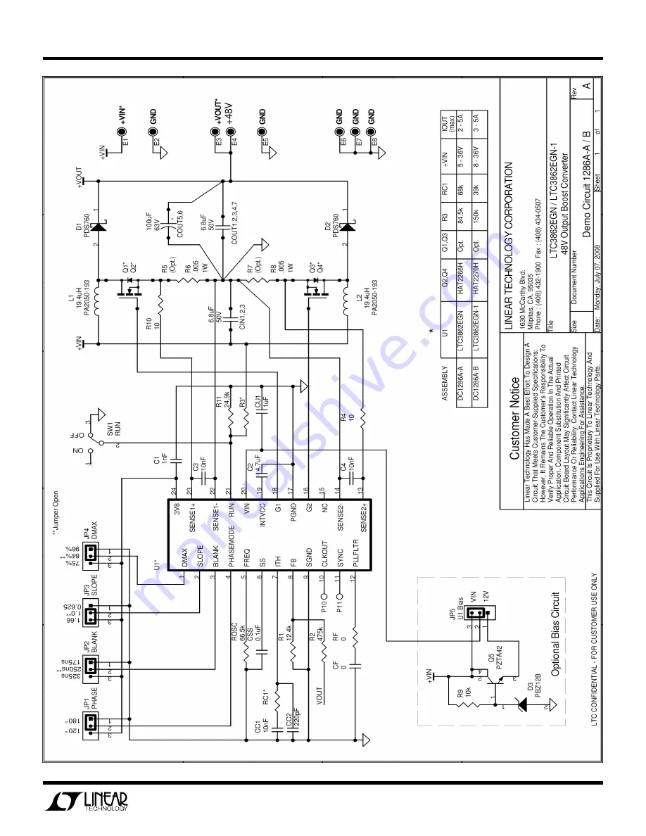 Linear DC1286A-B Скачать руководство пользователя страница 5