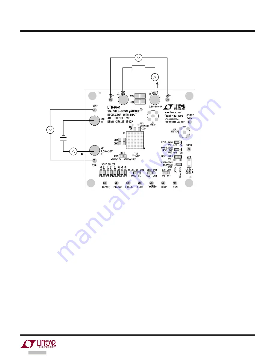 Linear DC1543A Demo Manual Download Page 3