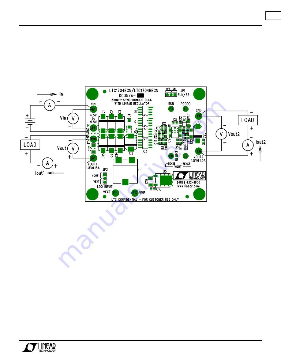 Linear LTC1704 Скачать руководство пользователя страница 2