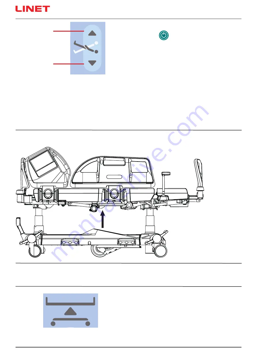 LINET Multicare X Instructions For Use And Technical Description Download Page 86