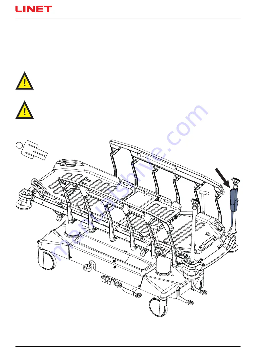 LINET Sprint 200 Instructions For Use And Technical Description Download Page 72