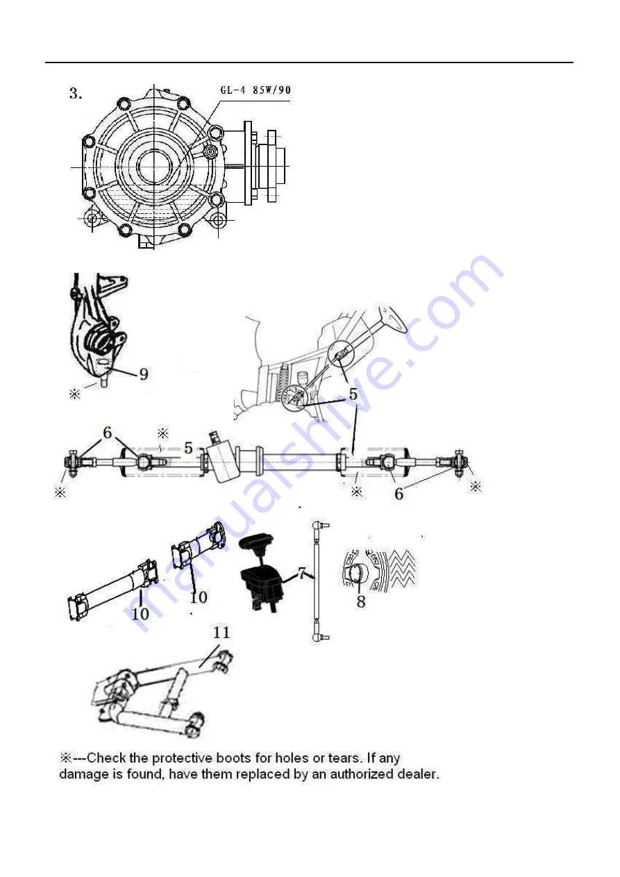 Linhai Crossfire E5 2022 Service Manual Download Page 17