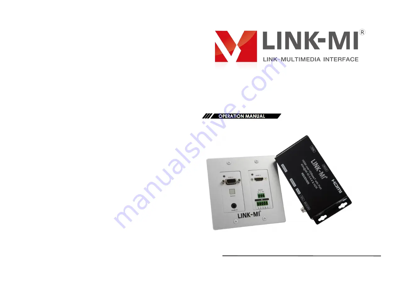 LINK-MI LM-EW53 Operation Manual Download Page 1