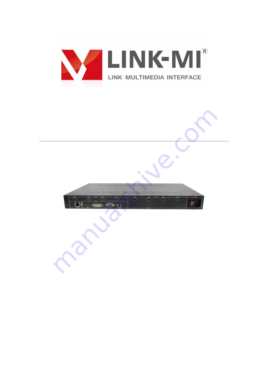 LINK-MI LM-TV09M Скачать руководство пользователя страница 1