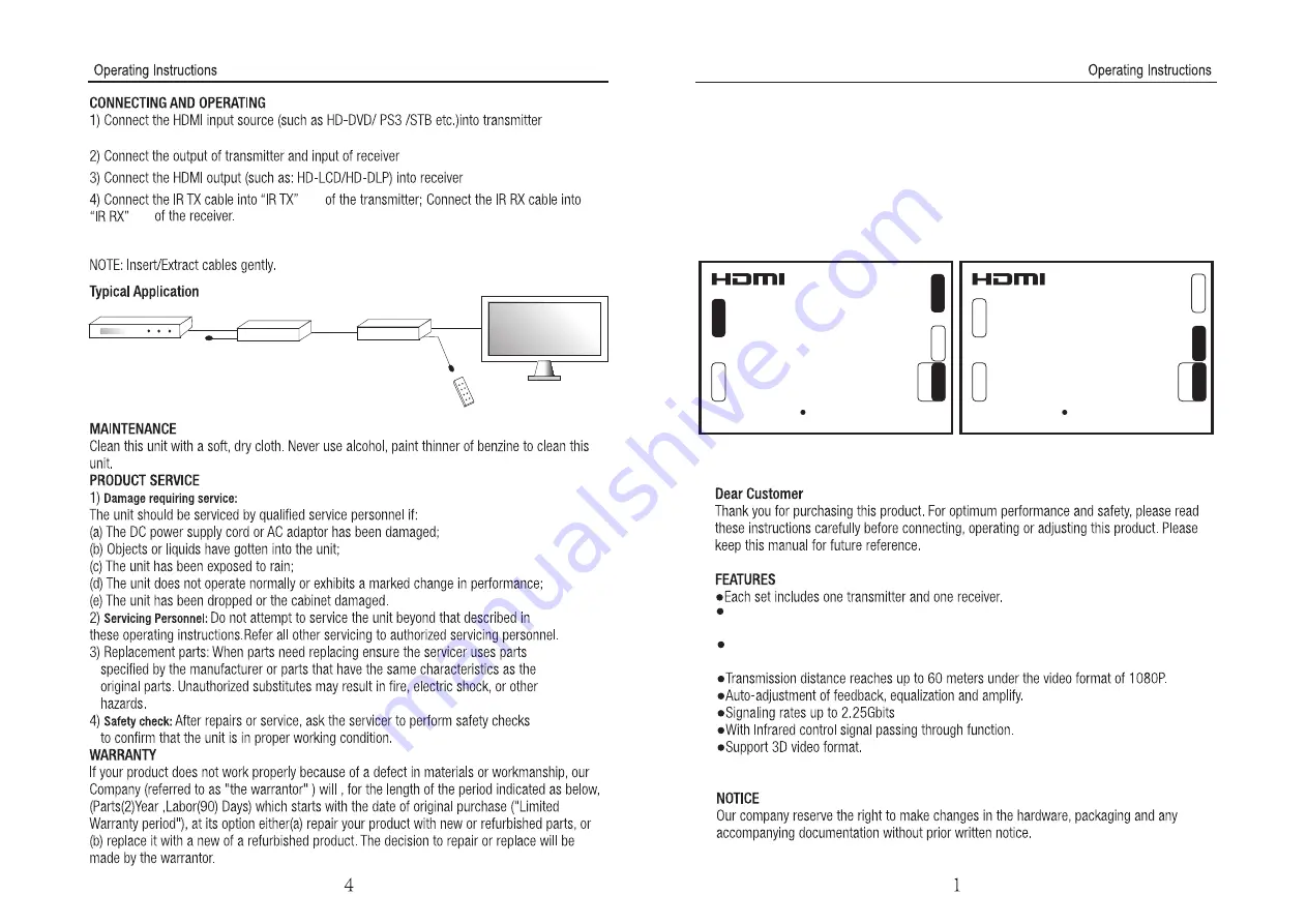 LINK-MI SX-EX60-3DIR Скачать руководство пользователя страница 1