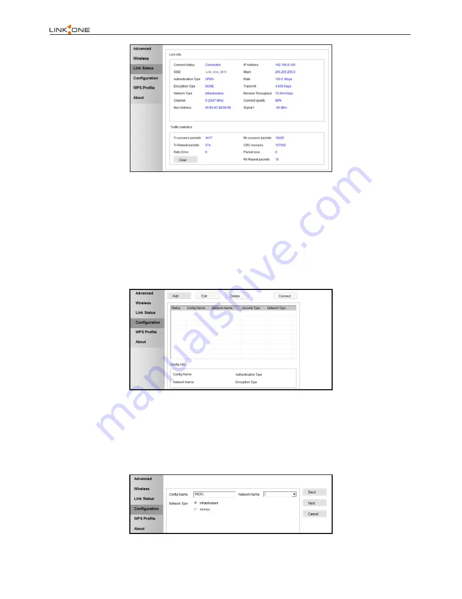 Link-One L1-AW1U User Manual Download Page 20