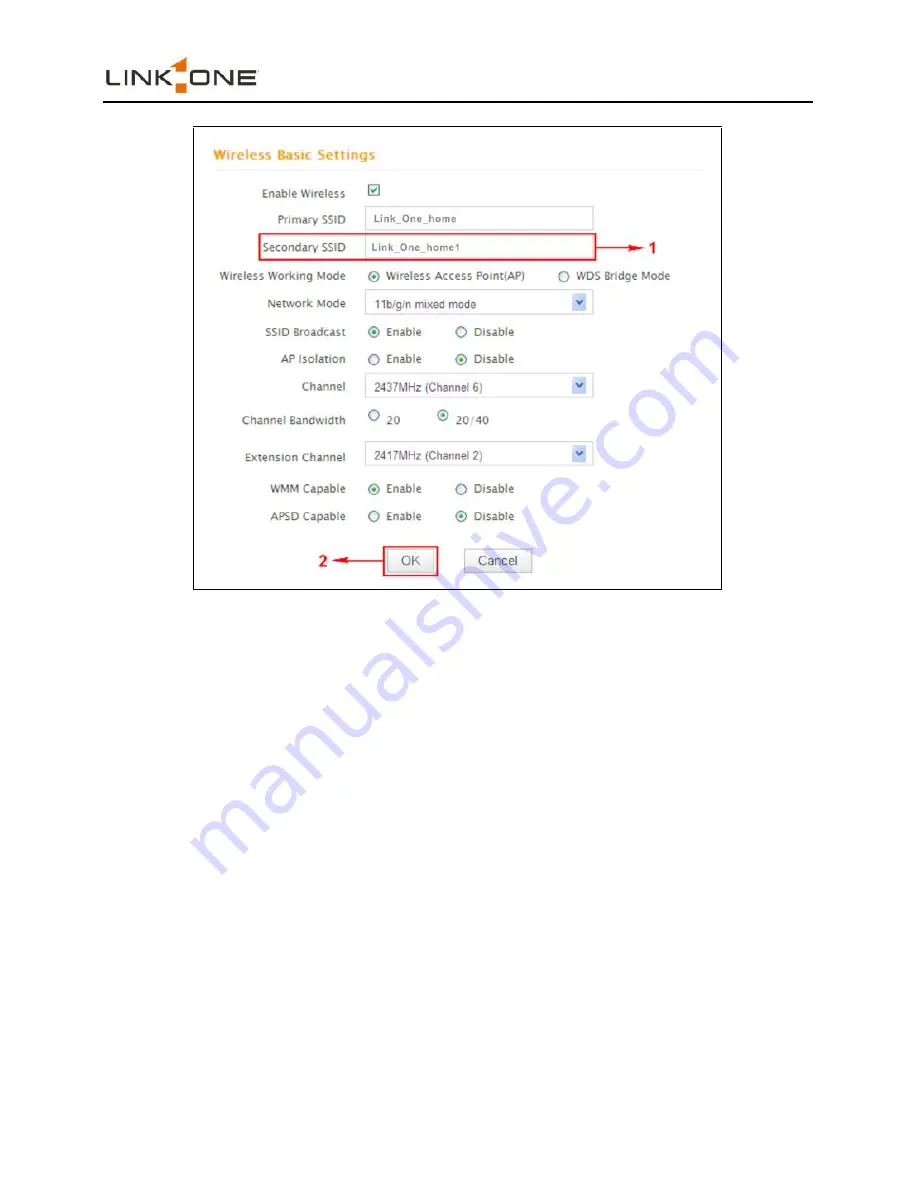 Link-One L1-RW342 User Manual Download Page 34