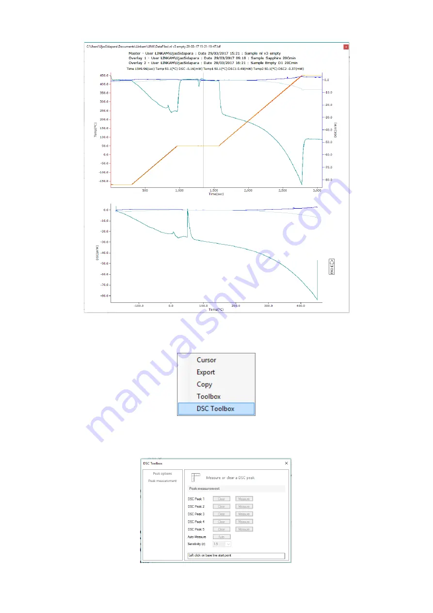 Linkam Scientific Instruments DSC450 Скачать руководство пользователя страница 16