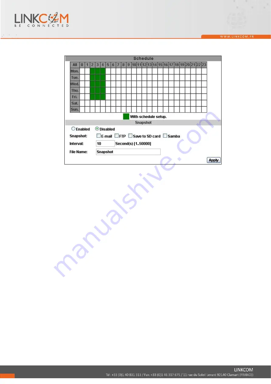 Linkcom Link View CBL2MP Скачать руководство пользователя страница 51