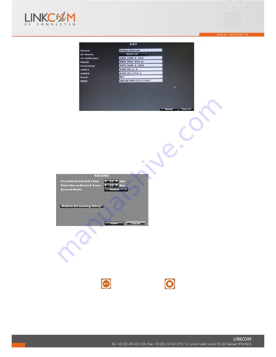 Linkcom Link View NVR4 User Manual Download Page 26