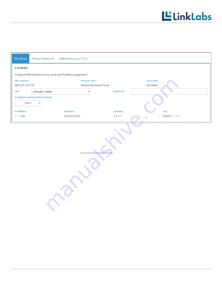 LinkLabs LL-BST-8 Manual Download Page 10