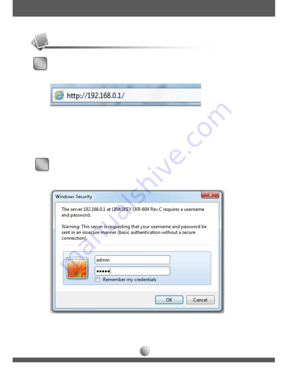 Linkskey LKR-604 Quick Installation Manual Download Page 5