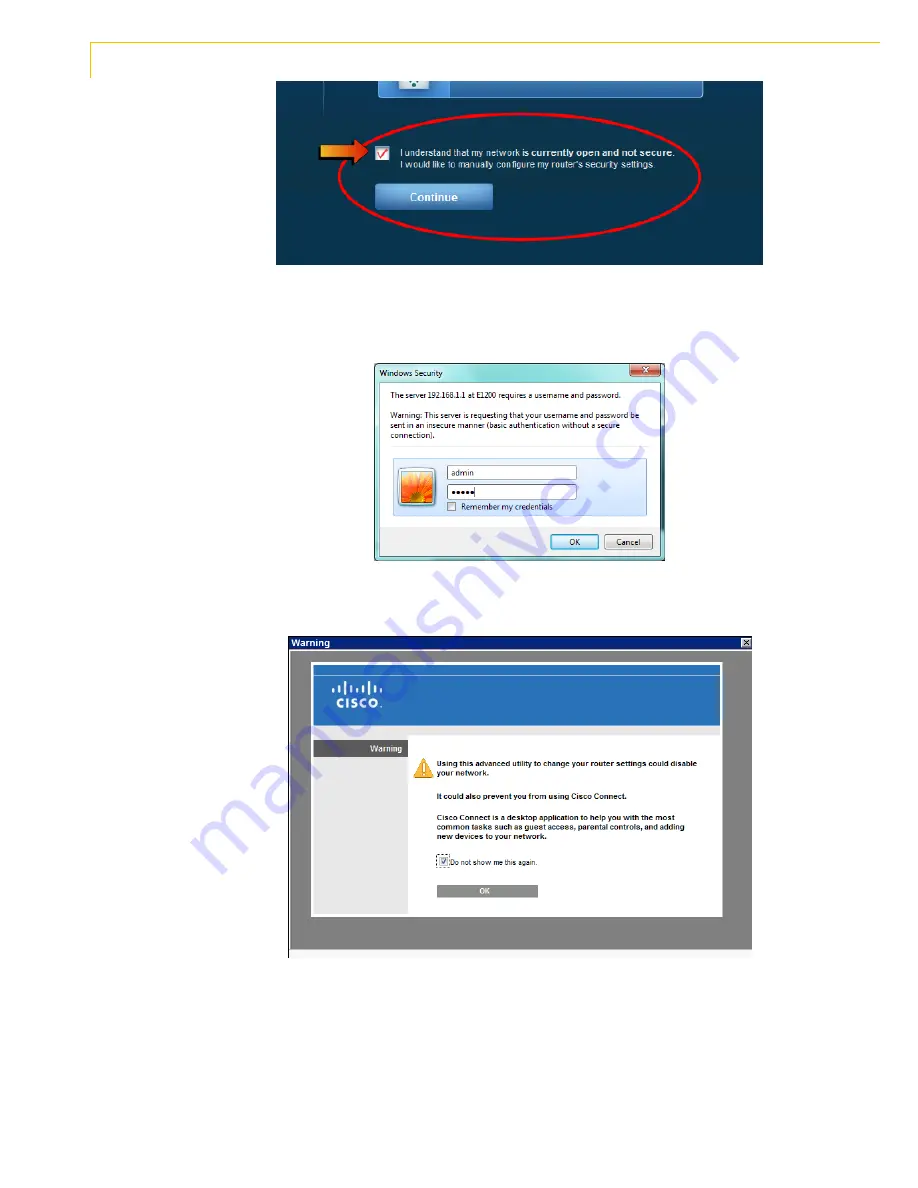 Linksys Linksys E1200 Setup Manual Download Page 17